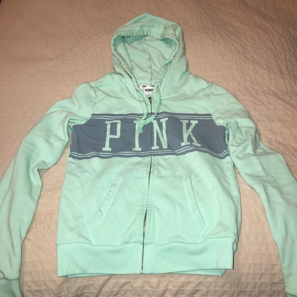 Pink VS Zip Hoodie